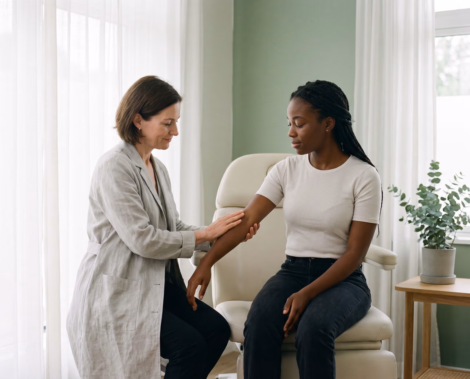 Dermatology consultation